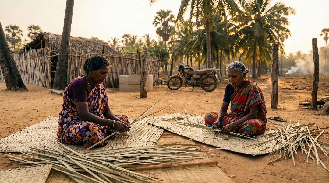 Coconut farm in Ramanathapuram